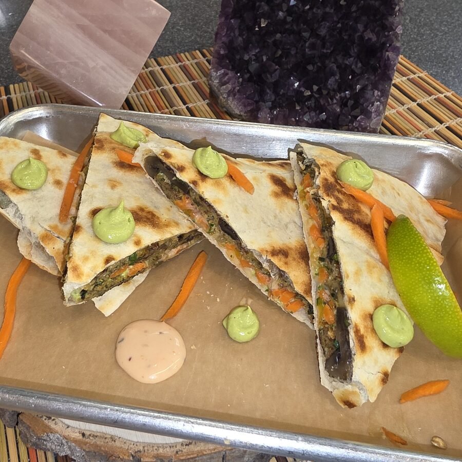 Radiant Root Quesadilla